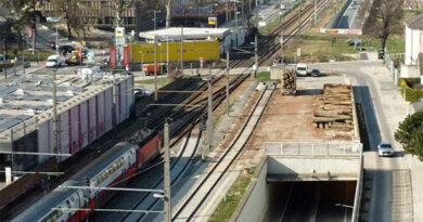 Baustellen Tunnel