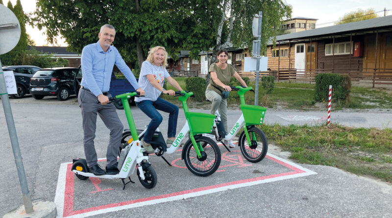 E-Bikes und E-Scooter von Lime