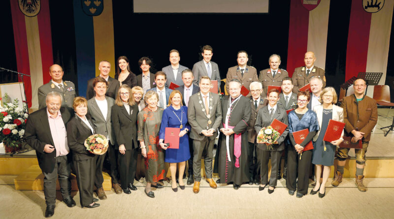 Ehrungen Foto Stadtgemeinde