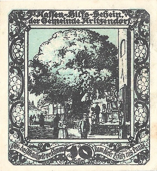 Notgeld Vorderseite