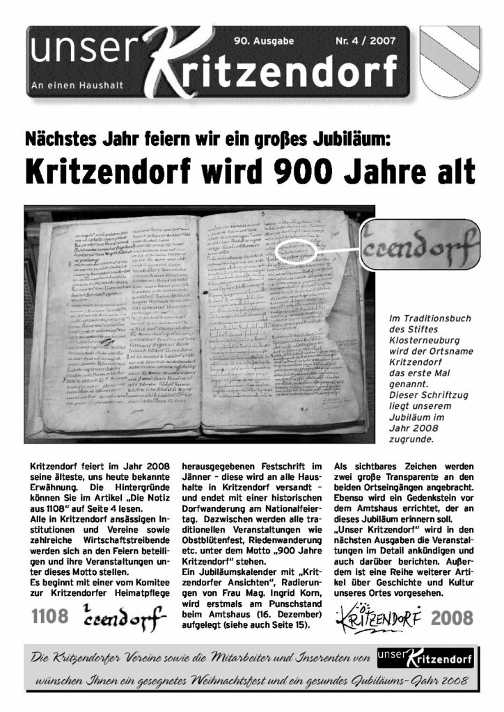 Unser Kritzendorf 05/2018