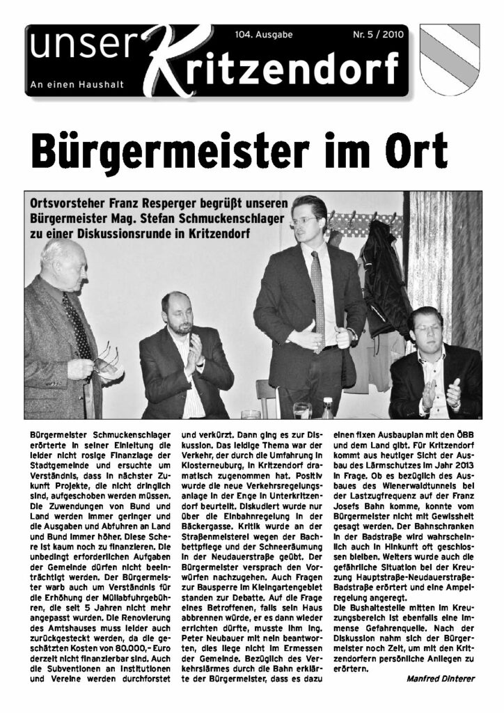 Unser Kritzendorf 05/2018