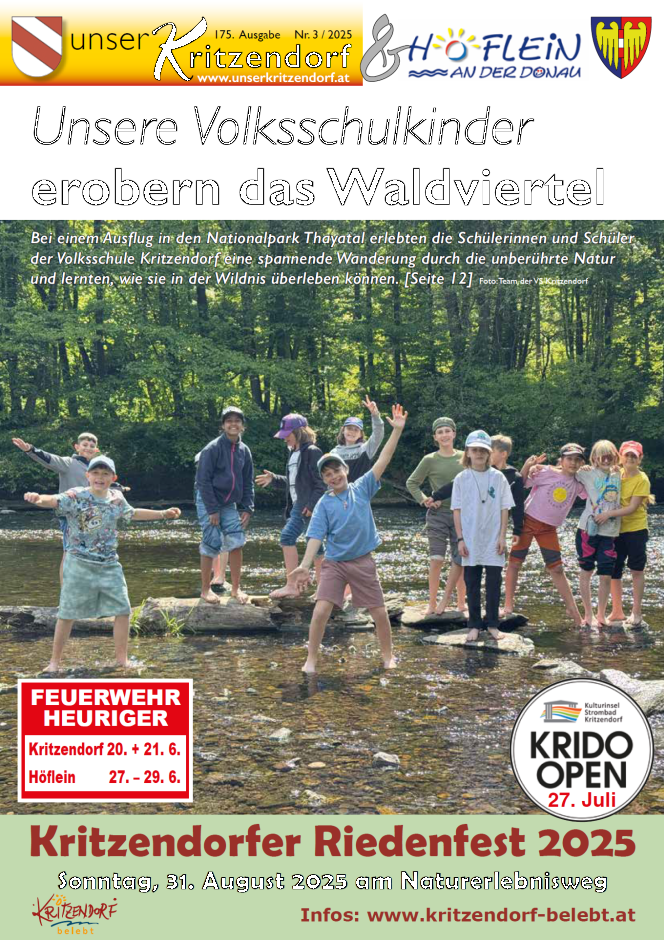 Unser Kritzendorf & Höflein 3/25