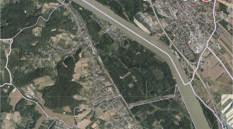 Kalender 2026 – Kritzendorf von oben