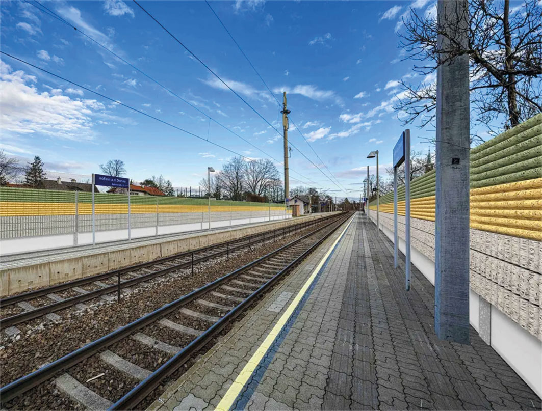 ÖBB erneuert Schallschutzwände und Gleisanlagen