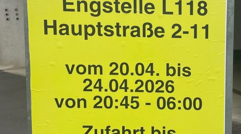 Sperre engstelle Kritzendorf